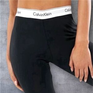 Calvin Klein Logo Waisband Leggings